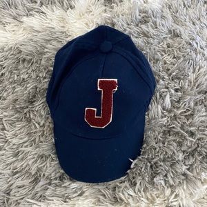 Janie & Jack navy hat. LIKE NEW. 0-6 months